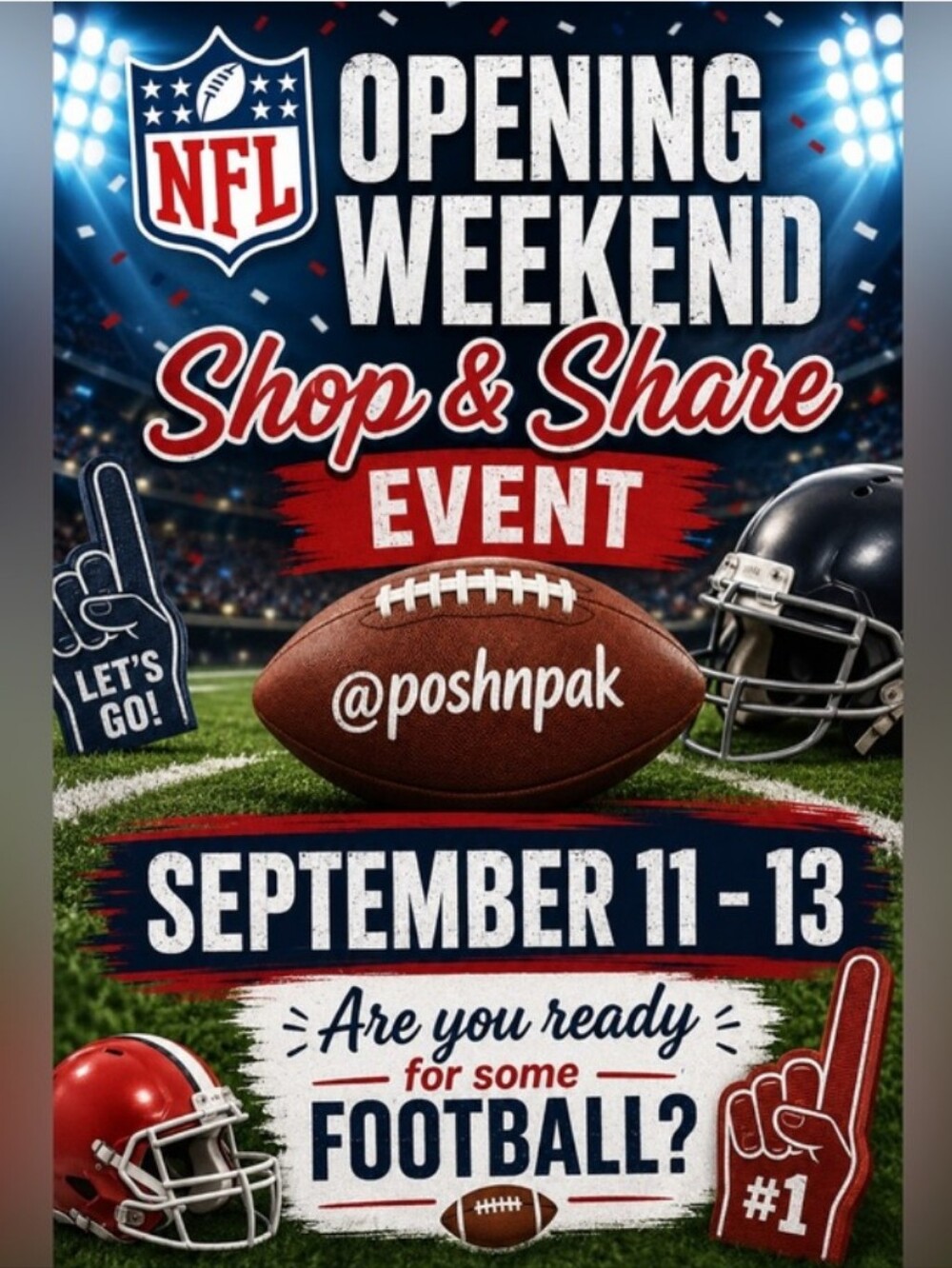 # OPENING WEEKEND SHARE N SHOP